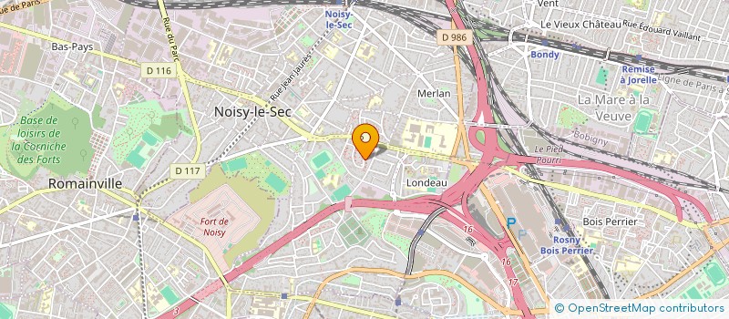 localisation de l'entreprise MONSIEUR LIN CLARCK N KOKOAVIE à NOISY-LE-SEC