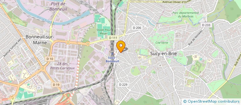 localisation de l'entreprise MONSIEUR LIN LIN LI  SUCY-EN-BRIE