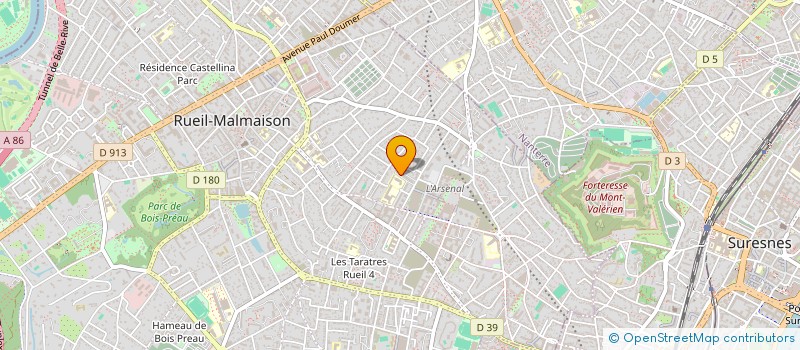localisation de l'entreprise MONSIEUR LINA DESTAIN à RUEIL-MALMAISON