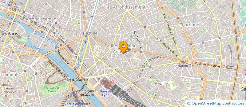 localisation de l'entreprise MONSIEUR LINDA GRASMI  PARIS