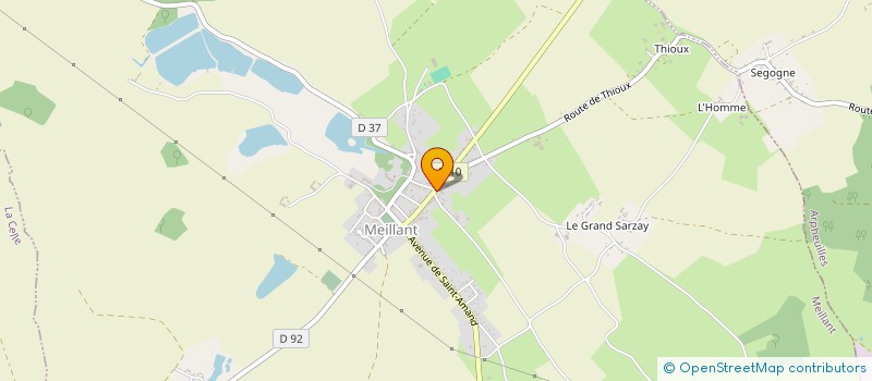 localisation de l'entreprise MONSIEUR LINEZE SULLY CHAN-THU  MEILLANT