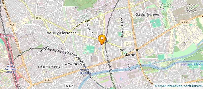 localisation de l'entreprise MONSIEUR LINFENG WANG à NEUILLY-SUR-MARNE