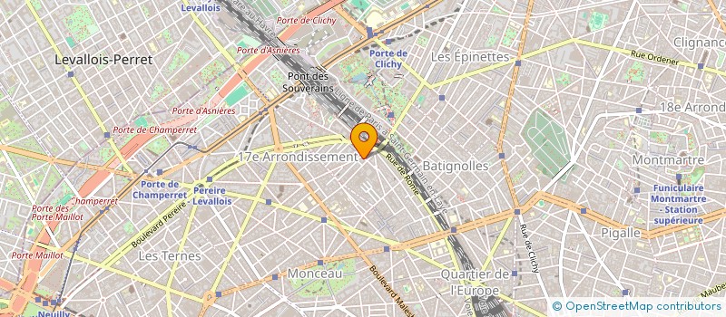 localisation de l'entreprise MONSIEUR LINGE  PARIS