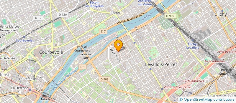 localisation de l'entreprise MONSIEUR LINGXUAN ZHU à LEVALLOIS-PERRET