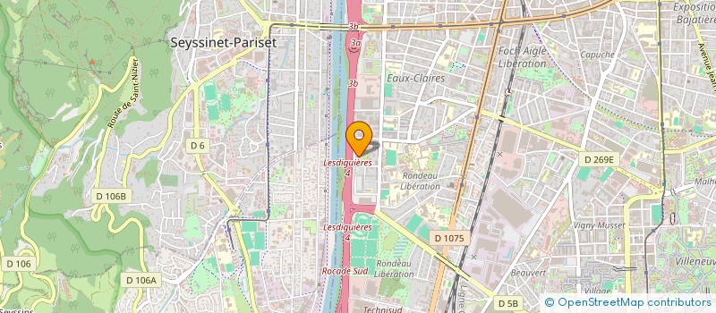 localisation de l'entreprise MONSIEUR LINH NGUYEN à GRENOBLE