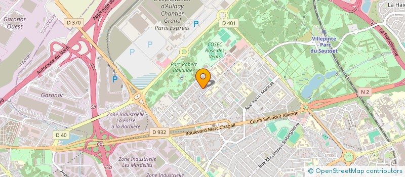localisation de l'entreprise MONSIEUR LININE CHABANE à AULNAY-SOUS-BOIS