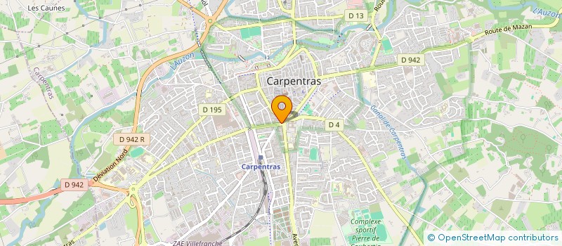 localisation de l'entreprise MONSIEUR LINO BAPTISTA DA SILVA FARIA  CARPENTRAS