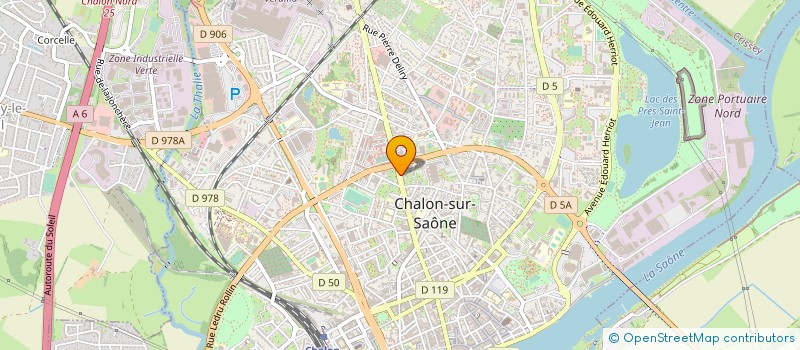localisation de l'entreprise MONSIEUR LINO BARDINI à CHALON-SUR-SAONE