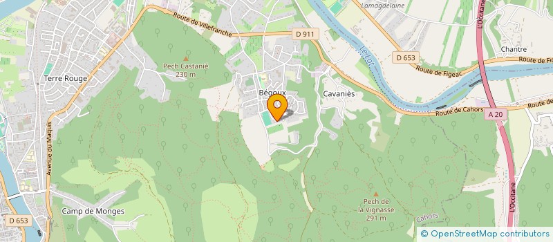 localisation de l'entreprise MONSIEUR LINO CELLA  CAHORS