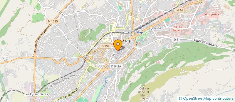 localisation de l'entreprise MONSIEUR LINO GIUFFRIDA  GAP
