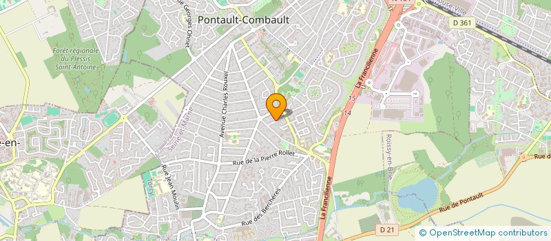 localisation de l'entreprise MONSIEUR LINO GOMES MARCELOS à PONTAULT-COMBAULT