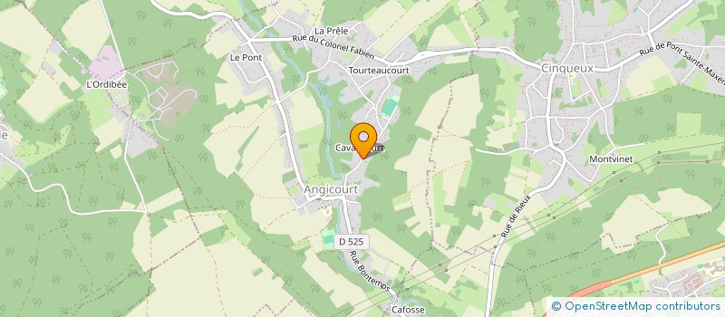 localisation de l'entreprise MONSIEUR LINO HEBRI  ANGICOURT