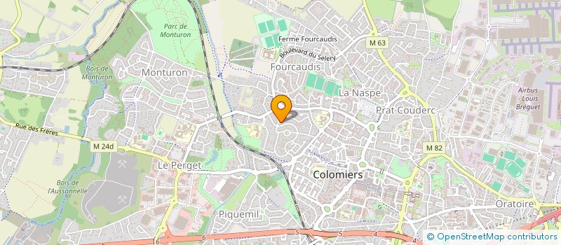 localisation de l'entreprise MONSIEUR LINO LAFORE à COLOMIERS