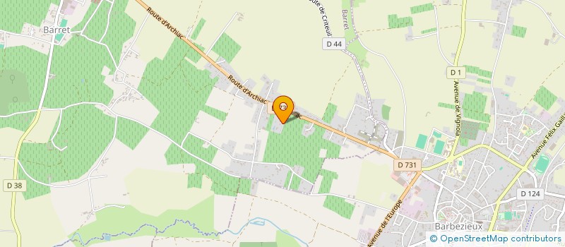 localisation de l'entreprise MONSIEUR LINO LOPEZ  BARRET