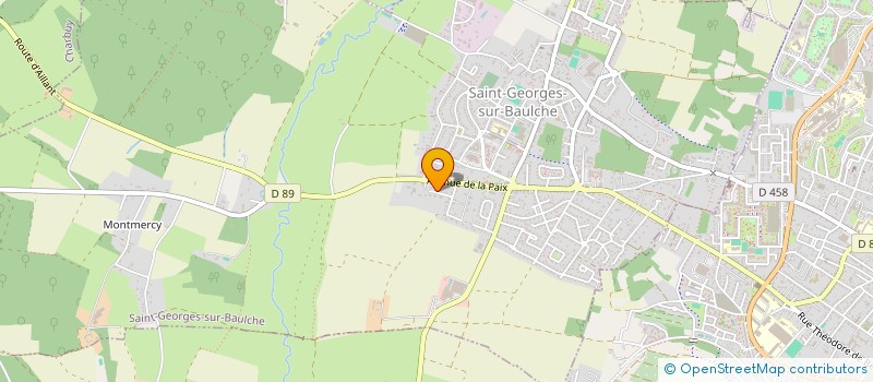 localisation de l'entreprise MONSIEUR LINO MANUEL CALHORDO  SAINT-GEORGES-SUR-BAULCHE