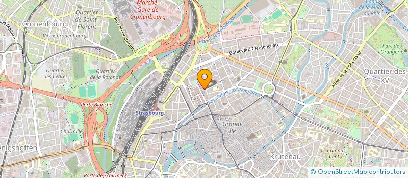 localisation de l'entreprise MONSIEUR LINO MATHIS  STRASBOURG