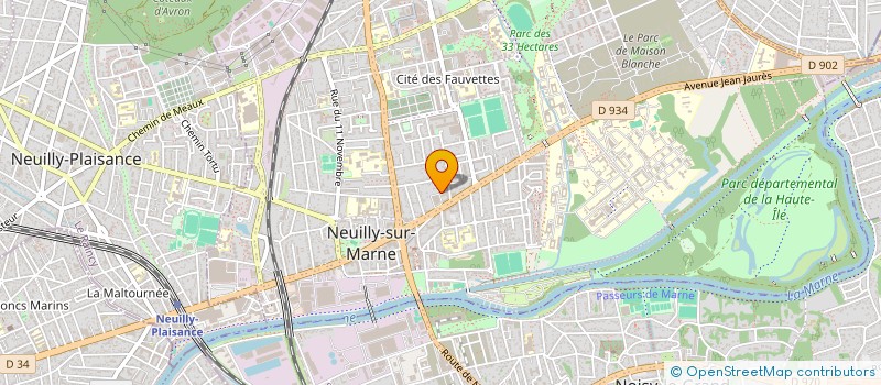 localisation de l'entreprise MONSIEUR LINO MBEMBA DISSOLEKELE à NEUILLY-SUR-MARNE