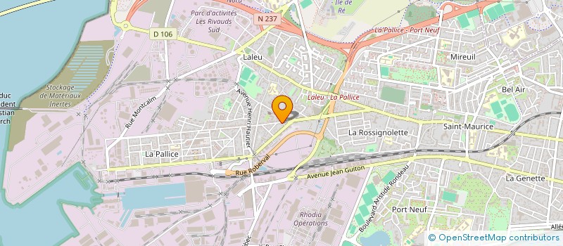 localisation de l'entreprise MONSIEUR LINO PONS à LA ROCHELLE