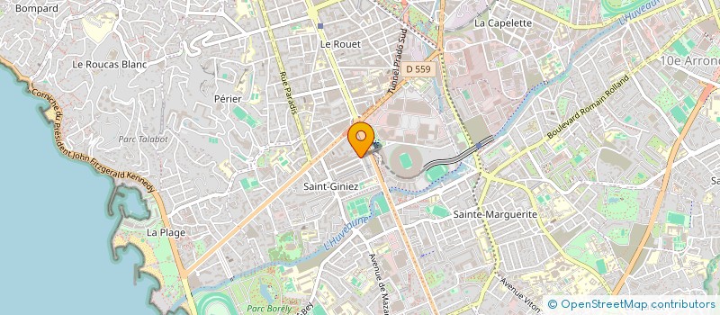 localisation de l'entreprise MONSIEUR LINVAL STEWART à MARSEILLE