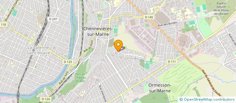 localisation de l'entreprise MONSIEUR LIONEL ADDELISSE  CHENNEVIERES-SUR-MARNE