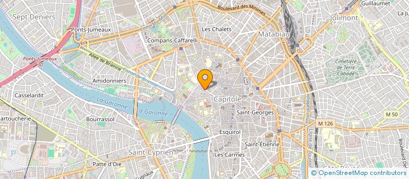 localisation de l'entreprise MONSIEUR LIONEL AGOSSOU  TOULOUSE