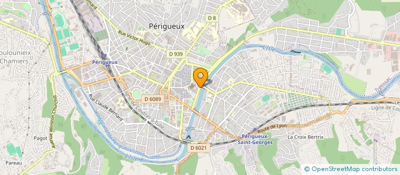 localisation de l'entreprise MONSIEUR LIONEL AGUILO  PERIGUEUX