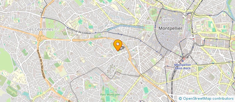 localisation de l'entreprise MONSIEUR LIONEL AGULLO à MONTPELLIER
