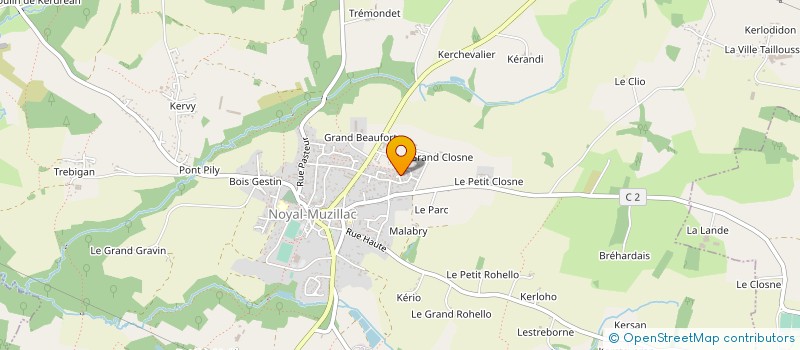 localisation de l'entreprise MONSIEUR LIONEL ALBAGNAC à NOYAL-MUZILLAC