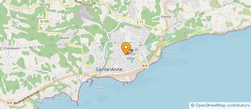 localisation de l'entreprise MONSIEUR LIONEL ALEXANDRE à SAINTE-ANNE