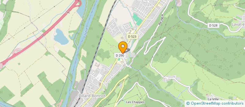 localisation de l'entreprise MONSIEUR LIONEL ALIBERT  VILLARD-BONNOT