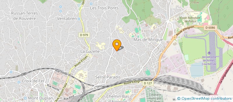 localisation de l'entreprise MONSIEUR LIONEL ALLEMAND  NIMES