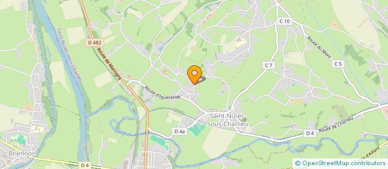 localisation de l'entreprise MONSIEUR LIONEL ANDRADE  SAINT-NIZIER-SOUS-CHARLIEU
