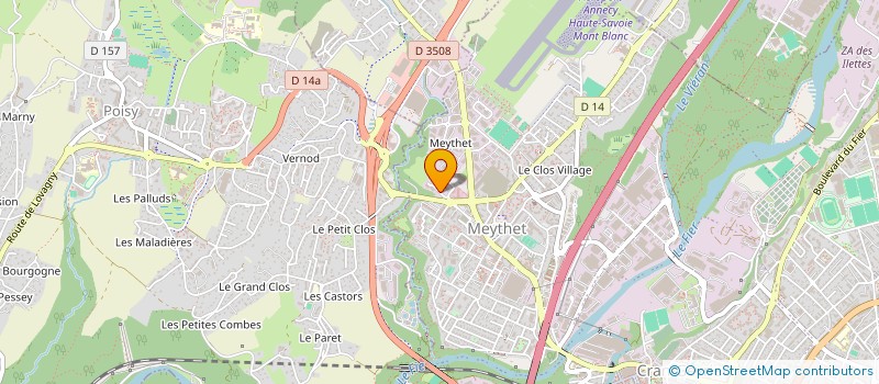 localisation de l'entreprise MONSIEUR LIONEL ANGELLOZ NICOUD à ANNECY