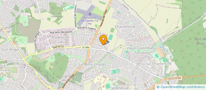 localisation de l'entreprise MONSIEUR LIONEL APPOLAIRE  CHELLES