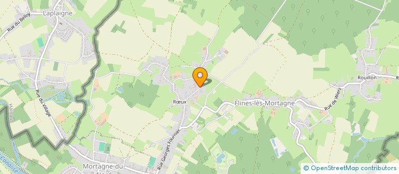 localisation de l'entreprise MONSIEUR LIONEL ARISI  FLINES-LES-MORTAGNE