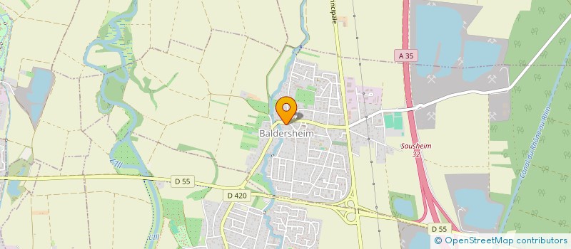 localisation de l'entreprise MONSIEUR LIONEL ASTIER  BALDERSHEIM