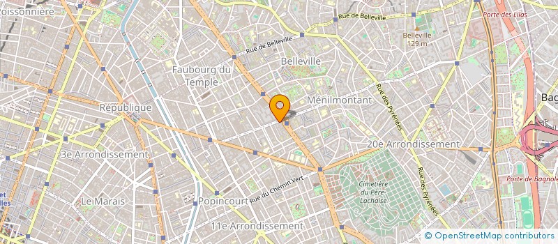 localisation de l'entreprise MONSIEUR LIONEL BALL  PARIS