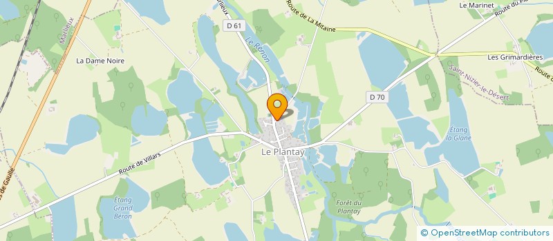 localisation de l'entreprise MONSIEUR LIONEL BALLUFIN  LE PLANTAY