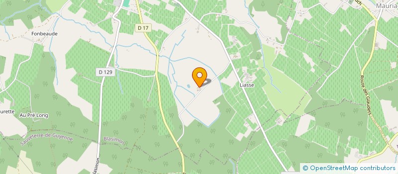 localisation de l'entreprise MONSIEUR LIONEL BANOS  BLASIMON