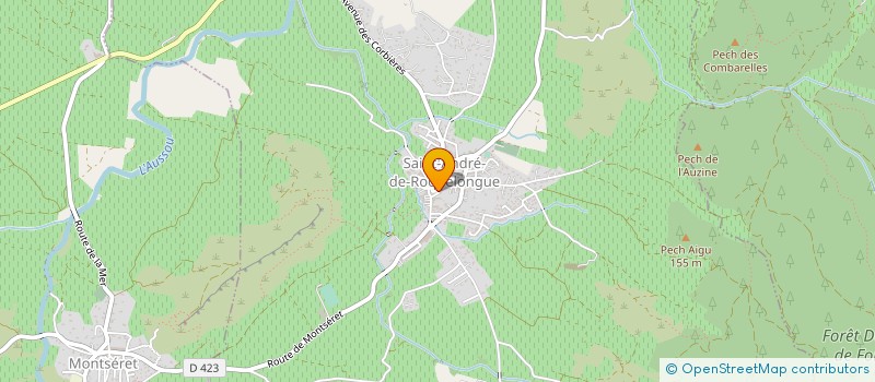 localisation de l'entreprise MONSIEUR LIONEL BARBE à MONTSERET