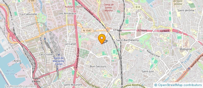 localisation de l'entreprise MONSIEUR LIONEL BARBIER à MARSEILLE