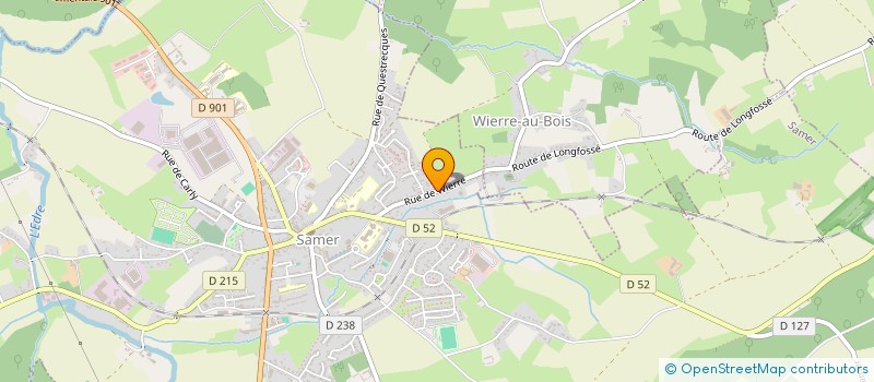 localisation de l'entreprise MONSIEUR LIONEL BASTIDE  SAMER