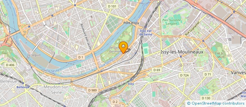 localisation de l'entreprise MONSIEUR LIONEL BAUDOUX à ISSY-LES-MOULINEAUX