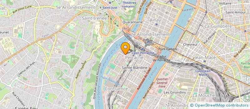 localisation de l'entreprise MONSIEUR LIONEL BELIN  LYON