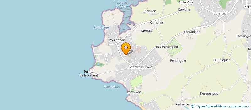 localisation de l'entreprise MONSIEUR LIONEL BELLEC à TREGUNC