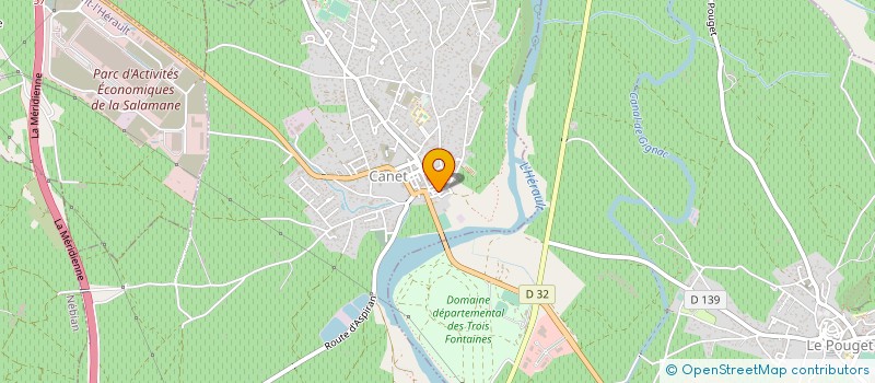 localisation de l'entreprise MONSIEUR LIONEL BEN AOMAR BEN ABDALLAH  CANET