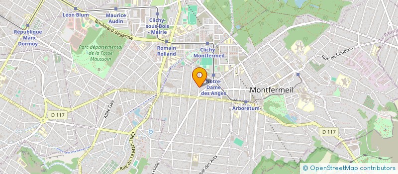 localisation de l'entreprise MONSIEUR LIONEL BENICOURT à MONTFERMEIL