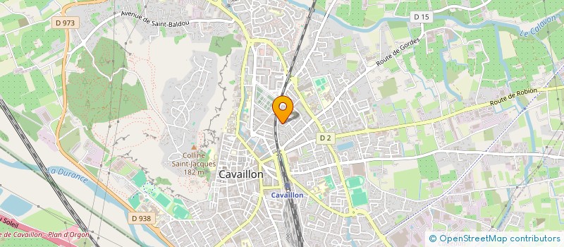 localisation de l'entreprise MONSIEUR LIONEL BERGUET  CAVAILLON