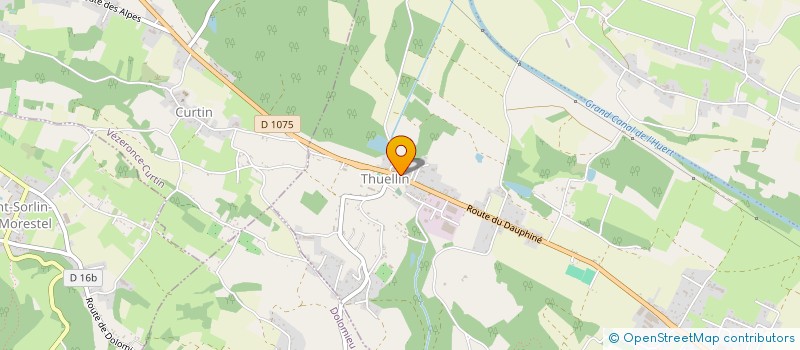 localisation de l'entreprise MONSIEUR LIONEL BERKANE  LES AVENIERES VEYRINS-THUELLIN