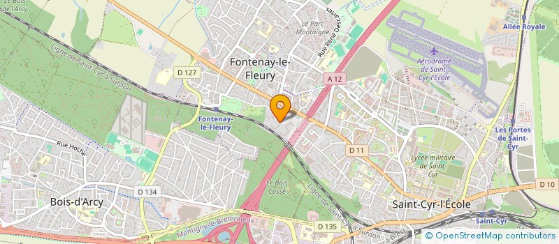 localisation de l'entreprise MONSIEUR LIONEL BERNER  FONTENAY-LE-FLEURY